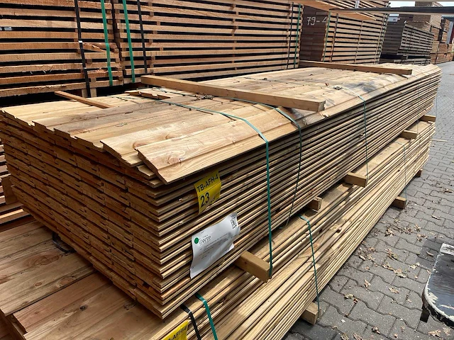 Douglas halfhoutsrabat 4000x130x18mm (168x) - afbeelding 2 van  3