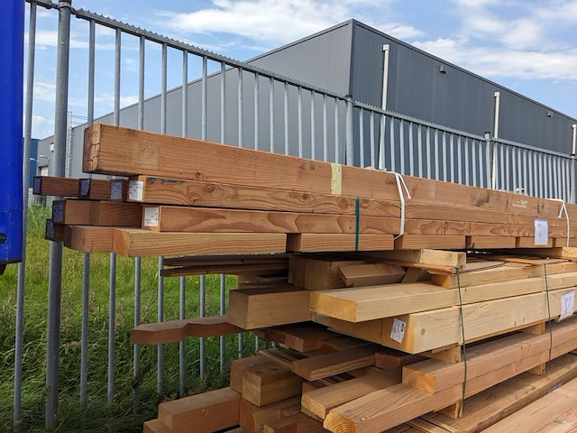 Douglas houten balken ca. 250-400cm lang - afbeelding 2 van  11