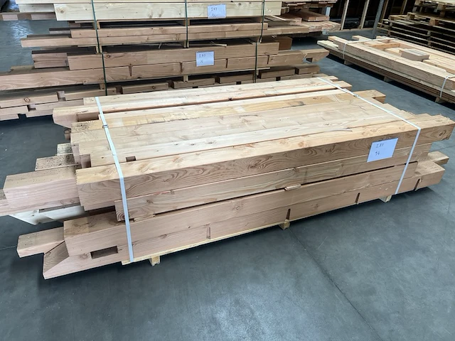 Douglas houten balken ca. 250-400cm lang - afbeelding 5 van  11