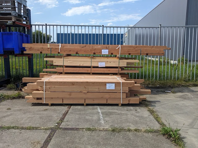 Douglas houten balken ca. 250-400cm lang - afbeelding 10 van  11