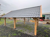 Douglas kapschuur met dakpanplaat 1550x360x325 cm - afbeelding 14 van  18