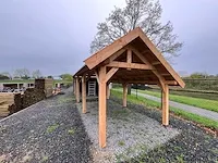 Douglas kapschuur met dakpanplaat 890x360x325 cm - afbeelding 12 van  18