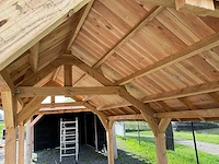 Douglas kapschuur met dakpanplaat 890x360x325 cm - afbeelding 5 van  18
