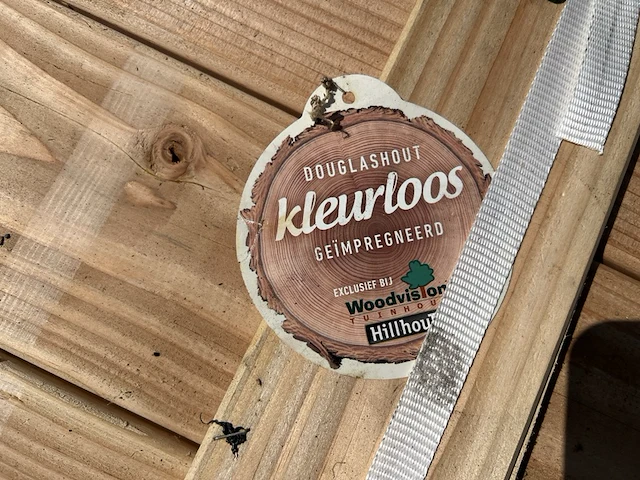 Douglas kapschuur premium, 700 x 310 cm, hillhout - afbeelding 6 van  8