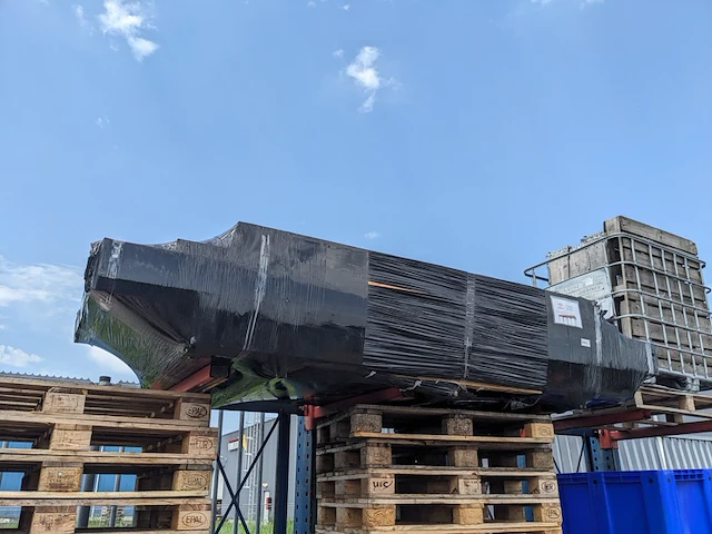 Douglas overkapping 300 x 800 cm, met overstek verando - afbeelding 5 van  5