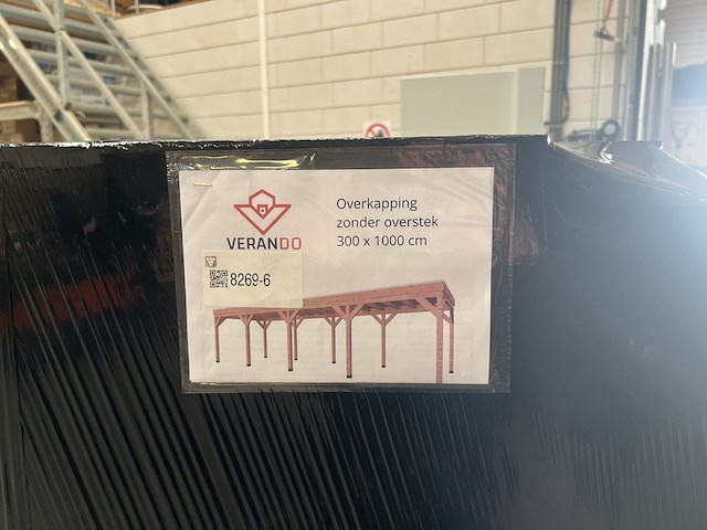 Douglas overkapping 300*1000cm verando - afbeelding 6 van  8