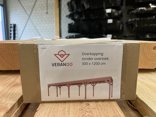 Douglas overkapping 300*1200cm verando - afbeelding 3 van  9