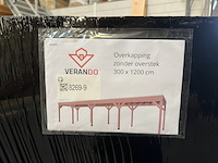 Douglas overkapping 300*1200cm verando - afbeelding 7 van  9