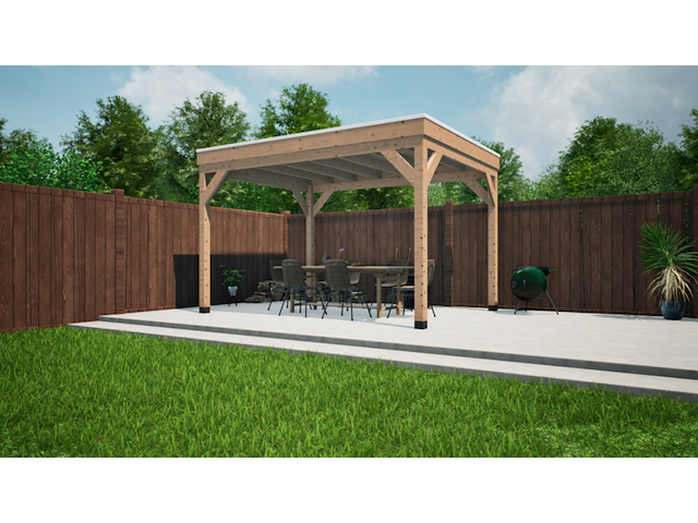 Douglas overkapping 300*400cm verando - afbeelding 1 van  8