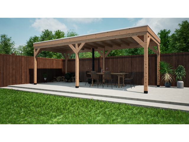 Douglas overkapping 300*700cm verando - afbeelding 1 van  8