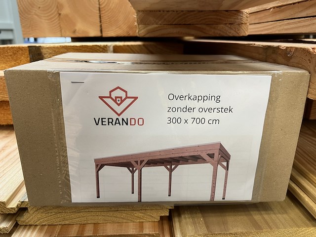 Douglas overkapping 300*700cm verando - afbeelding 3 van  8