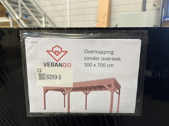 Douglas overkapping 300*700cm verando - afbeelding 6 van  8