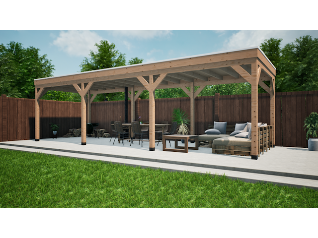 Douglas overkapping 300*900cm verando - afbeelding 1 van  9