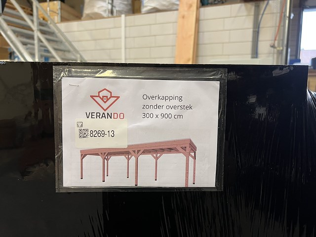 Douglas overkapping 300*900cm verando - afbeelding 7 van  9