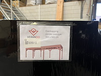 Douglas overkapping 300*900cm verando - afbeelding 7 van  9