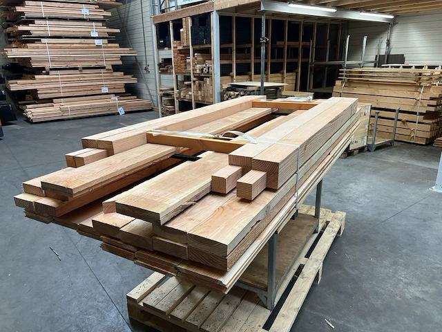 Douglas overkapping 300x300cm + achterwand verando - afbeelding 4 van  8