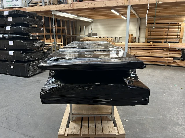 Douglas overkapping 300x300cm + achterwand verando - afbeelding 7 van  8