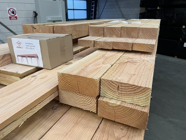 Douglas overkapping 400*1000cm verando - afbeelding 4 van  9