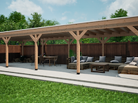 Douglas overkapping 400*1200cm verando