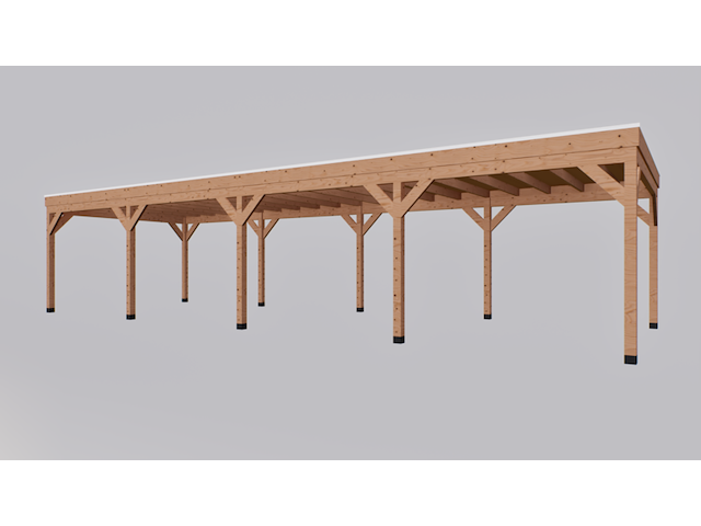 Douglas overkapping 400*1200cm verando - afbeelding 2 van  9