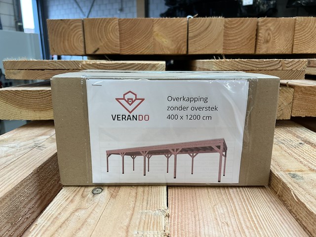 Douglas overkapping 400*1200cm verando - afbeelding 3 van  9