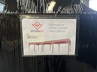 Douglas overkapping 400*1200cm verando - afbeelding 7 van  9