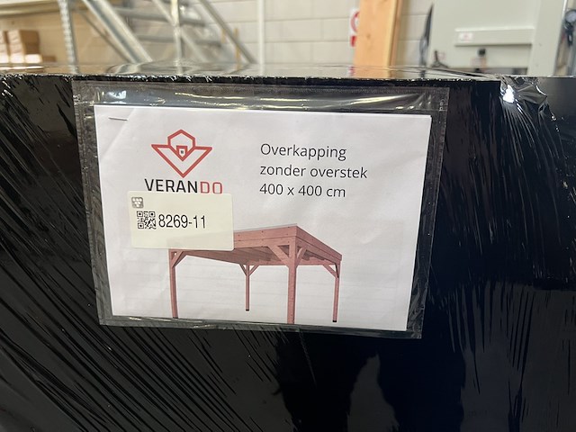 Douglas overkapping 400*400cm verando - afbeelding 5 van  7