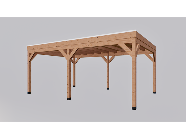 Douglas overkapping 400*600cm verando - afbeelding 2 van  9