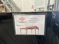 Douglas overkapping 400*600cm verando - afbeelding 7 van  9