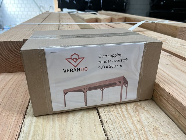Douglas overkapping 400*800cm verando - afbeelding 3 van  8