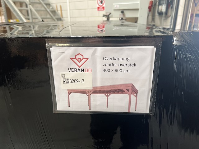 Douglas overkapping 400*800cm verando - afbeelding 6 van  8