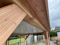Douglas overkapping 400x400 cm - afbeelding 8 van  8