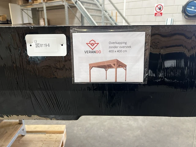 Douglas overkapping 400x400cm verando - afbeelding 5 van  5