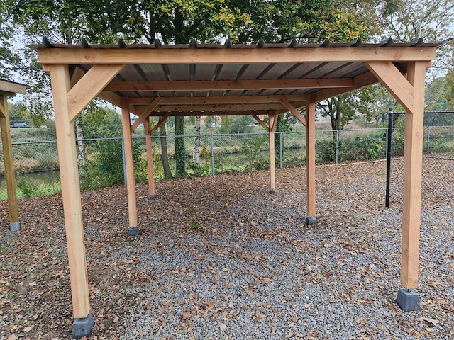 Douglas overkapping 740x310x300 cm - afbeelding 2 van  9