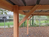Douglas overkapping 740x310x300 cm - afbeelding 7 van  9