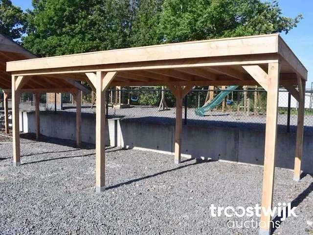 Douglas overkapping 900x400 cm - afbeelding 4 van  4