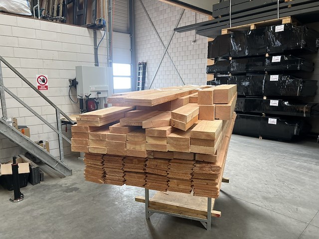 Douglas overkapping met overstek 300*1200cm verando - afbeelding 5 van  8