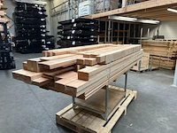 Douglas overkapping met overstek 300x600cm+wanden - afbeelding 10 van  14