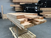 Douglas overkapping met overstek 300x600cm+wanden - afbeelding 12 van  14