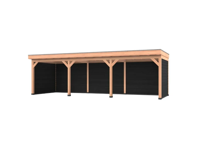 Douglas overkapping met overstek 300x900 + wanden, verando - afbeelding 1 van  12