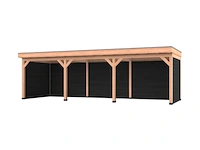 Douglas overkapping met overstek 300x900 + wanden, verando - afbeelding 1 van  12