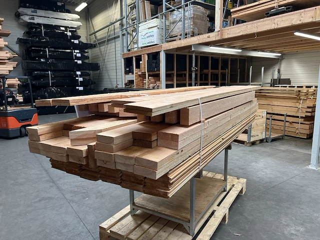 Douglas overkapping met overstek 300x900 + wanden, verando - afbeelding 7 van  12
