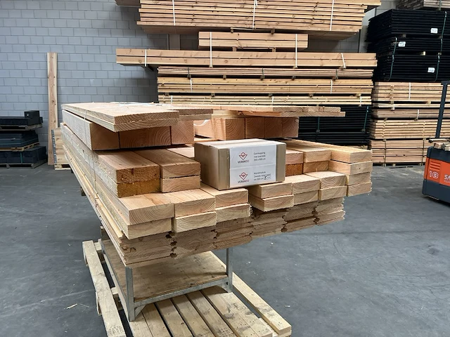 Douglas overkapping met overstek 300x900 + wanden, verando - afbeelding 8 van  12