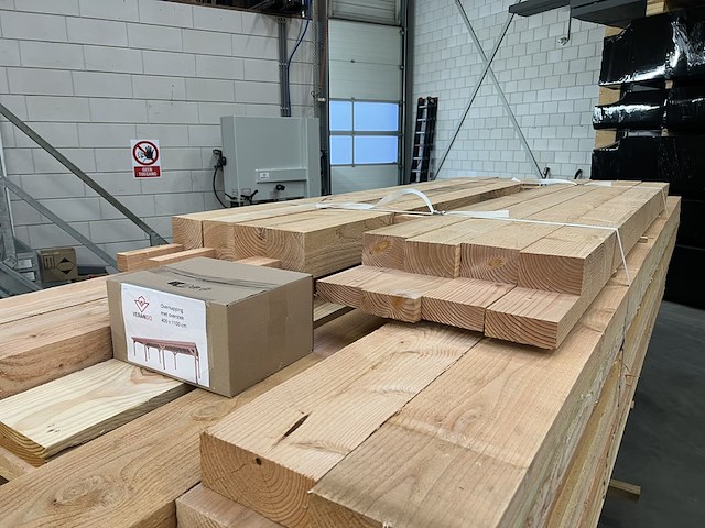 Douglas overkapping met overstek 400*1100cm verando - afbeelding 4 van  9