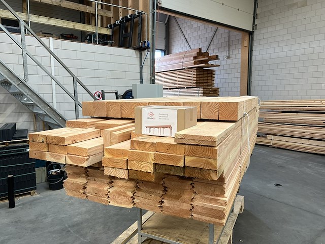 Douglas overkapping met overstek verando, , 300*1100cm - afbeelding 7 van  10