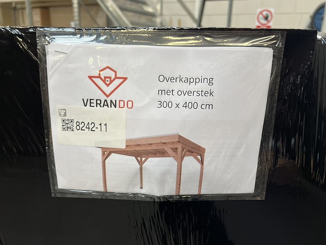 Douglas overkapping met overstek verando, , 300*400cm - afbeelding 7 van  9