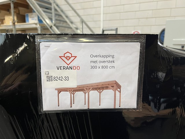 Douglas overkapping met overstek verando, , 300*800cm - afbeelding 11 van  11
