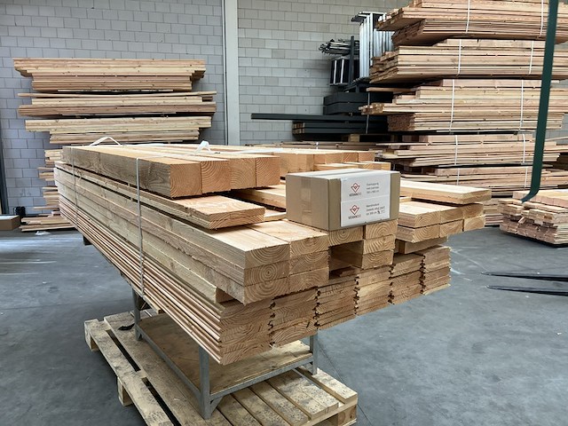 Douglas overkapping met overstek verando, , 300*900 +wanden - afbeelding 6 van  10