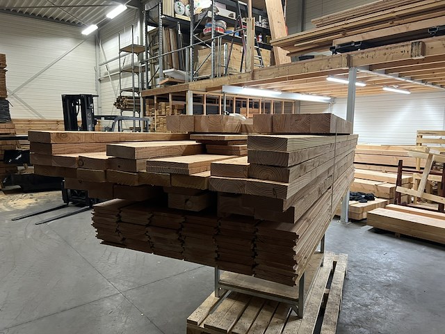 Douglas overkapping met overstek verando, , 400*1100cm - afbeelding 5 van  10