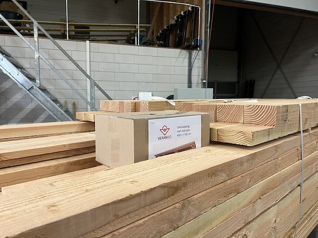 Douglas overkapping met overstek verando, , 400*1100cm - afbeelding 8 van  10